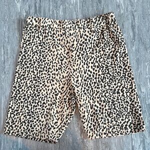 💜3/$15 Adika Leopard Print Woman’s Biker Shorts